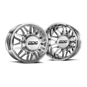 Ddc Dually Aftermath Wheels Rims 22x8.25 8x210 Polished