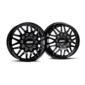 Ddc Dually Aftermath Wheels Rims 20x8.25 10x225 Black Milled