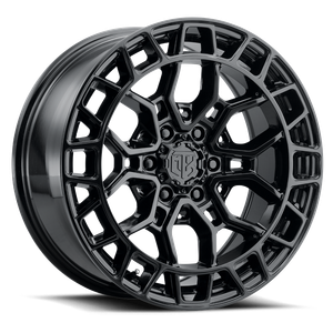 Mtx Phantom 6 Wheels Rims 24x10 6x135 Gloss Black -18mm | X302GB-241065-18