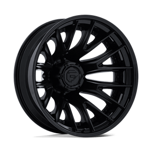 Fuel Dually D406 Catalyst  Wheels Rims 20x8.25 8x200 Matte Black W/ Gloss Black Lip -202mm