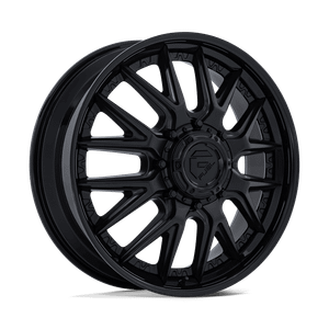 Fuel Dually D406 Catalyst  Wheels Rims 20x8.25 8x210 Matte Black W/ Gloss Black Lip 105mm