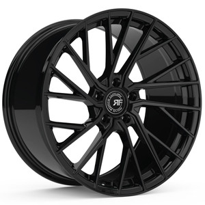 Road Force Rff2 Wheels Rims 20x9 Blank Custom Drilled Gloss Black 15mm | RFF22090BL+15B