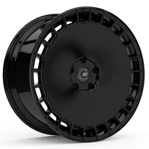 Road Force Rf30 Wheels Rims 22x10.5 5x120 Gloss Black 35mm | RF302210520+35B