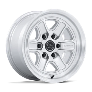 Black Rhino Br032 Echo Wheels Rims 18x9 6x135 Gloss Silver W/ Machined Face 12mm | BR032SD18906312