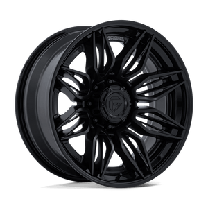 Fuel Fc404 Mutiny Wheels Rims 22x10 8x165.1 Matte Black W/ Gloss Black Lip 0mm | FC404MX22108000