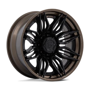 Fuel Fc404 Mutiny Wheels Rims 20x9 8x165.1 Matte Black W/ Gloss Bronze Lip 1mm | FC404MZ20908001