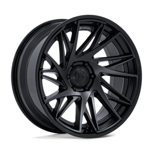 Fuel Fc405 Dynamo Wheels Rims 22x10 6x139.7 Matte Black W/ Gloss Black Lip -18mm | FC405MB22106818N