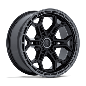 Fuel Fc896 Heathen Wheels Rims 20x9 6x135 Gloss Black W/ Gloss Gunmetal Lip 1mm | FC896BA20906301