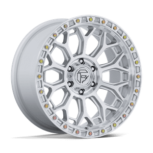 Fuel Fc901 Talon Wheels Rims 17x8.5 6x139.7 Gloss Silver W/ Machined Face 25mm | FC901SD17856825