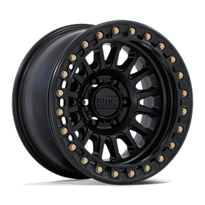 Kmc Km239 Impact Beadlock Wheels Rims 17x9 6x139.7 Matte Black 25mm | KM239MX17906025