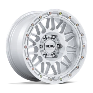 Kmc Km555 Attack Wheels Rims 17x8.5 6x135 Gloss Silver W/ Machined Face 0mm | KM555SD17856300
