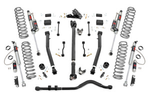 Rough Country 35 Inch Lift Kit - Adj Lower - FR D/S - M1R - Jeep Wrangler Unlimited Rubicon (18-23) | DHTP 69144