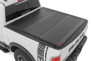 Rough Country Hard Low Profile Bed Cover - 5'7" Bed - No Rambox - Ram 1500 2WD/4WD (10-18 & Classic) | DHTP 47319550B