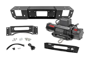 Rough Country Hidden Winch Mount - PRO9500S - Ford F-150 4WD (2021-2026) | DHTP 51164