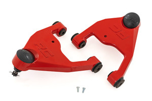 Rough Country Red Forged Upper Control Arms - 25" of Lift - Chevy/GMC Blazer/S15 Jimmy/Sonoma 4WD | DHTP 10036RED