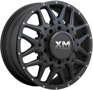 Xm Offroad Dually Xm-900 Wheels Rims 20x8.25 8x165.1 Matte Black 105mm