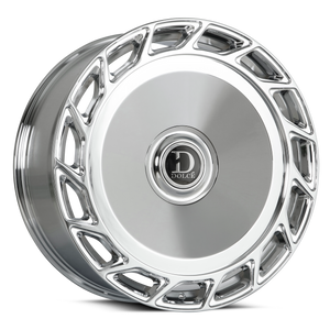 DOLCE LUXURY Bigboy Wheels Rims 24x10 Blank Custom Drilled Chrome 25mm | BIGBOY-241000C25