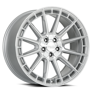 Katana Kr11 Wheels Rims 17x7.5 5x108 5x114.3 Gloss Silver Machined 40mm | KR11-177508GSF