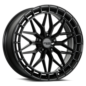 Katana Kr12 Wheels Rims 17x7.5 5x100 Gloss Black 40mm | KR12-177550GB