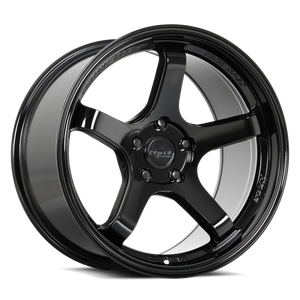 Katana Hr05 Wheels Rims 18x8.5 5x114.3 Gloss Black 35mm | HR05-188554GB