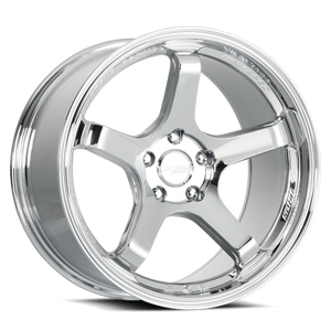 Katana Hr05 Wheels Rims 18x9.5 5x100 Chrome 38mm | HR05-189550C38