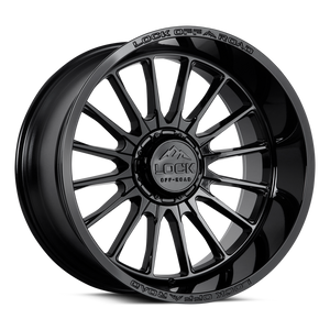 Lock Extreme Striker Wheels Rims 20x9 8x180 Gloss Black 1mm | STRIKER-2988GB