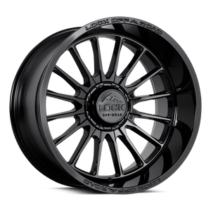 Lock Extreme Striker Wheels Rims 20x10 8x170 Gloss Black 18mm | STRIKER-2187GB