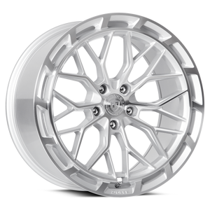 Dolce Performance Magari Wheels Rims 20x10 5x114.3 Gloss Silver Machined 35mm | MAGARI-21054GS35