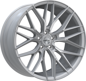 Inovit Blitz Wheels Rims 20x8.5 5x112 5x114.3 Satin Silver Machined 35mm | 02820K5TF35SMFTM1ANA