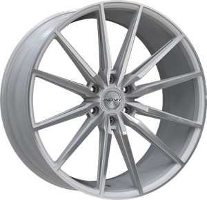Inovit Frixion 6 Wheels Rims 24x10 6x135 Satin Silver Machined & Milled 25mm | 08624N6V25SMFCBTM2KND