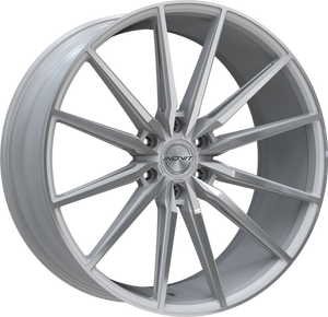 Inovit Frixion 6 Wheels Rims 24x10 6x135 6x139.7 Satin Silver Machined & Milled 25mm | 08624N6VN25SMFCBTM2AND