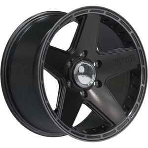 Wesrock St-5 Wheels Rims 17x9 5x127 Black Machined W/ Dark Tint 0mm | 71317L5J0KMSCBTDTM2QWC