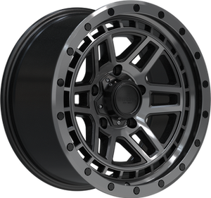 Wesrock Bt-26 Wheels Rims 17x8.5 5x127 Satin Black Machined W/ Dark Tint 0mm | 76317K5J0KMFTDTMBMDK2QWK