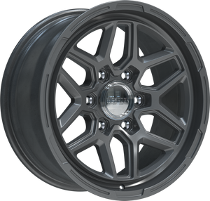 Wesrock Dl-6 Wheels Rims 17x8.5 6x135 6x139.7 Anthracite Machined Lip 0mm | 86117K6VN0AMLTATM1KWD