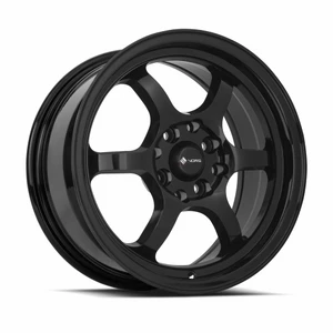 Vors Lt61 Wheels Rims 15x7 4x98 Gloss Black 35mm | LT6115708H35BK-498
