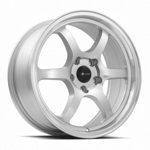 Vors Lt61 Wheels Rims 17x7.5 5x112 Silver W/ Machined Face 35mm | LT61177551435SF-512