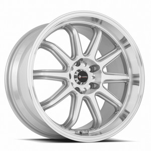 Vors Sp2 Wheels Rims 18x9.5 5x108 Silver W/ Machined Face 35mm | SP02189551435SF-508
