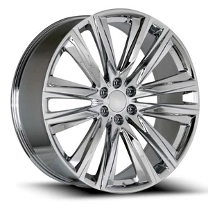 Oe Concepts 2021 Escalade Platinum Wheels Rims 26x10 6x139.7 Chrome 31mm | OEC C35-2610655+31C