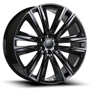 Oe Concepts 2021 Escalade Platinum Wheels Rims 26x10 6x139.7 Gloss Black 31mm | OEC C35-2610655+31GB