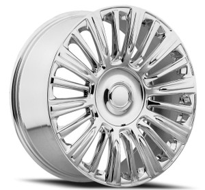 Oe Concepts 2023-24 Escalade Platinum Wheels Rims 24x10 6x139.7 Chrome 31mm | OEC C39-2410655+31C