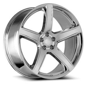 Oe Concepts 2018 Hellcat Hc2 Wheels Rims 22x10.5 5x115 Chrome 22mm | OEC DG06-221055115+22C