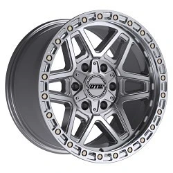 Dropstars 602Ms Wheels Rims 17x9 6x135 6x139.7 Machined And Silver -12mm | 602MS-7906812