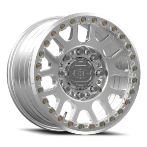 Vision 111 Nemesis Forged Beadlock Wheels Rims 18x9 8x165.1 Polished -12mm | 111FBL8981PPR-12