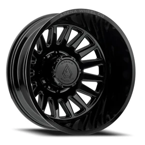 Arena Dually A110  Rival Rear Wheels Rims 24x8.25 8x200 Gloss Black -222mm