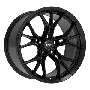F1R Fs1 Wheels Rims 20x9 5x112 Gloss Black 35mm | FS12095112GB35