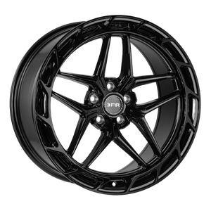 F1R Fs5 Wheels Rims 20x9 5x120 Gloss Black 32mm | FS52095120GB32