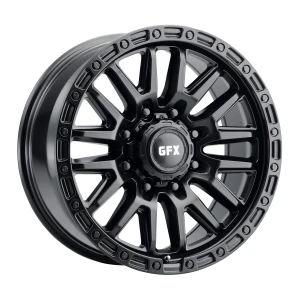 G-Fx Tr26 Wheels Rims 18x9 8x170 Matte Black 18mm | T26 890-8170-18 MB