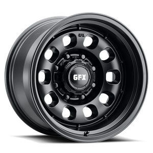 G-Fx Tr35 Wheels Rims 17x10 8x165.1 Matte Black -51mm | T35 710-8165N51 MB