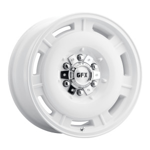 G-Fx Tr36 Wheels Rims 18x8.5 6x135 White 25mm | T36 885-6009-25 W