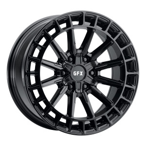 G-Fx Tr37 Wheels Rims 18x9 6x135 Gloss Black 25mm | T37 890-6009-25 GB